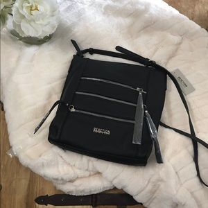Black Kenneth Cole Reaction Crossbody Purse